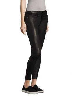 Frame Le Skinny De Jeanne Mid-Rise Leather Pants -Frame Sales Store unnamed file 1684