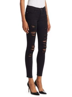 Frame Le Color Mid-Rise Skinny Distressed Jeans 14 Frame Le Color Mid-Rise Skinny Distressed Jeans -Frame Sales Store unnamed file 1703