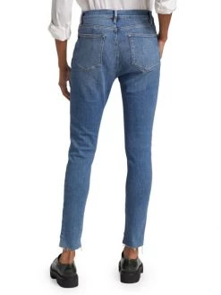 Frame Le High Raw-Hem Stretch Skinny Jeans -Frame Sales Store unnamed file 1711