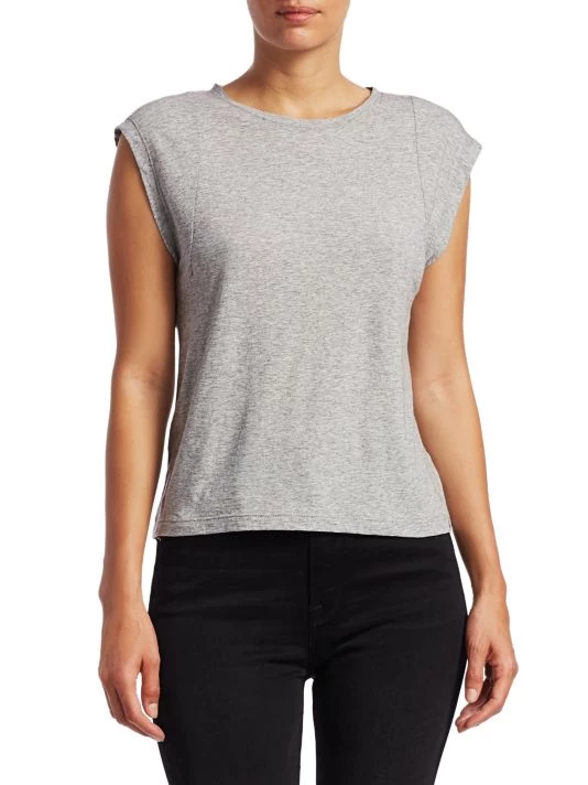 Frame Le High Rise Muscle Tee 5 Frame Le High Rise Muscle Tee - Image 3