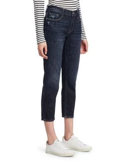 Frame Le Garçon Mid-Rise Crop Roll Cuff Jeans 11 Frame Le Garçon Mid-Rise Crop Roll Cuff Jeans -Frame Sales Store unnamed file 1728