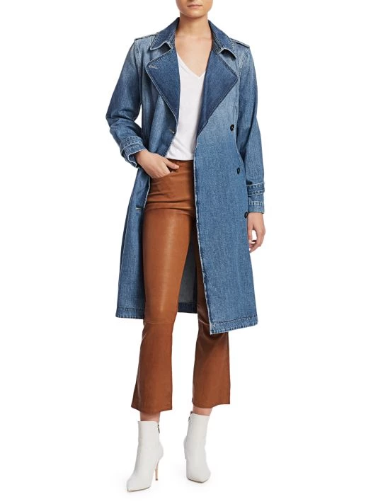 Frame Leather High-Rise Kick Flare Pants 8 Frame Leather High-Rise Kick Flare Pants - Image 6