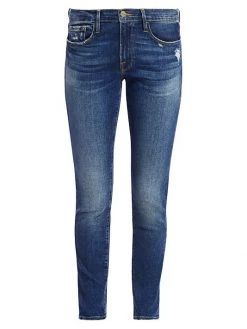 Frame Le Garçon Mid-Rise Skinny Jeans