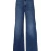 Frame Le Baggy Palazzo Flared Leg Jeans