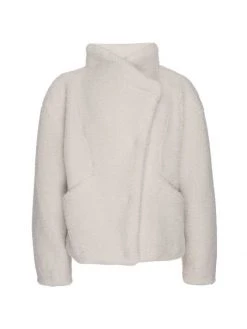 Frame Teddy Asymmetric Jacket