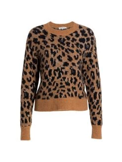 Frame Cheetah Print Sweater