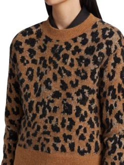 Frame Cheetah Print Sweater -Frame Sales Store unnamed file 1870
