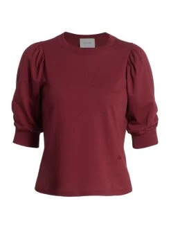 Frame Frankie Puff-Sleeve T-Shirt Noir -Frame Sales Store unnamed file 1876