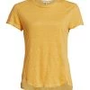 Frame Easy True Organic Linen T-Shirt Mandarin