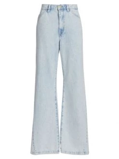 Frame Le Baggy Palazzo Wide-Leg Jeans