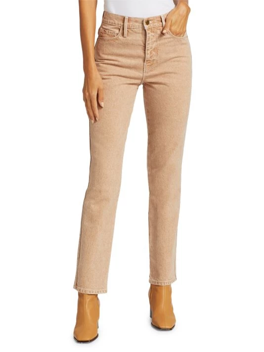 Frame Le Sylvie High-Rise Crop Straight Jeans 5 Frame Le Sylvie High-Rise Crop Straight Jeans - Image 3