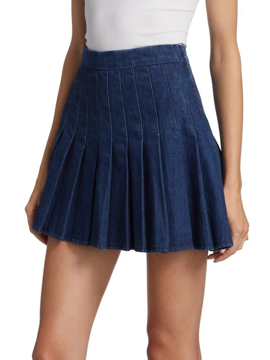 Frame Denim Tennis Skirt 6 Frame Denim Tennis Skirt - Image 4