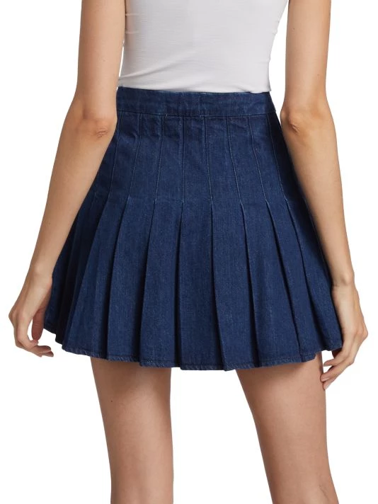 Frame Denim Tennis Skirt 7 Frame Denim Tennis Skirt - Image 5