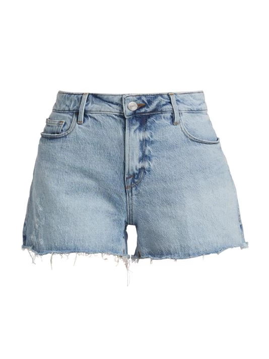 Frame Le Grand Garcon Mid-Rise Denim Shorts 3 Frame Le Grand Garcon Mid-Rise Denim Shorts