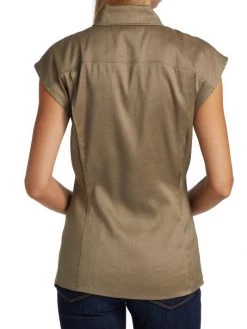 Frame Arie Button-Front Top 13 Frame Arie Button-Front Top -Frame Sales Store unnamed file 2028