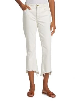 Frame Le Crop Distressed Stretch Mini Boot-Cut Crop Jeans -Frame Sales Store unnamed file 2056