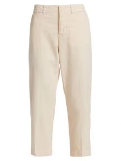 Frame Le Tomboy High-Rise Cropped Trousers