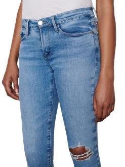 Frame Le Skinny De Jeanne Distressed Stretch Skinny Ankle Jeans -Frame Sales Store unnamed file 2116
