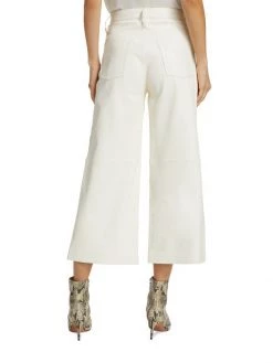 Frame Leather Cropped Wide-Leg Pants -Frame Sales Store unnamed file 2121