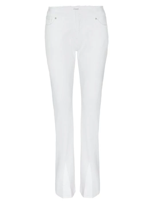 Frame Mini Boot Mid-Rise Slit-Hem Bootcut Jeans 3 Frame Mini Boot Mid-Rise Slit-Hem Bootcut Jeans