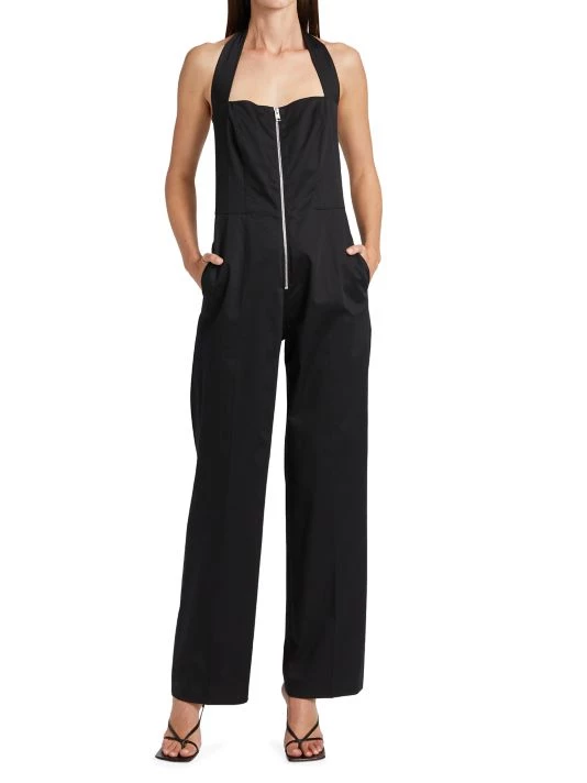 Frame Zip Halter Jumpsuit 4 Frame Zip Halter Jumpsuit - Image 2