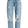 Frame Le Original Distressed Straight-Fit Jeans