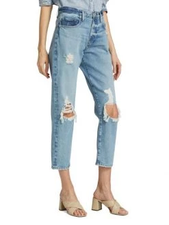 Frame Le Original Distressed Straight-Fit Jeans -Frame Sales Store unnamed file 2152