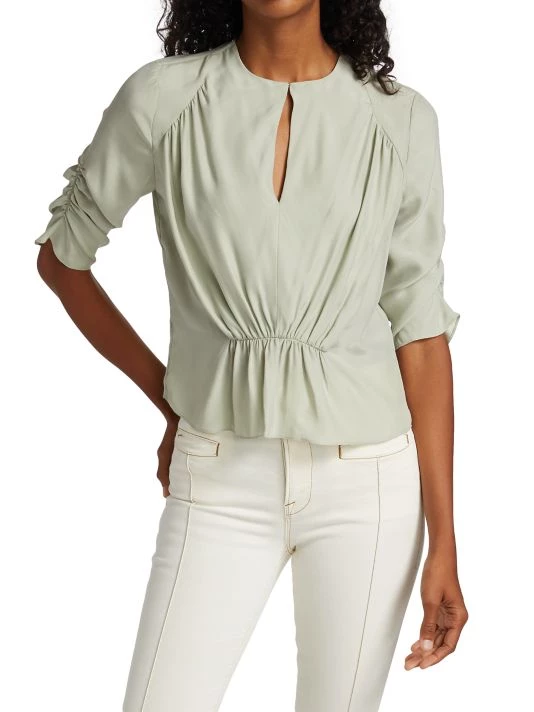 Frame Silk Blouse 5 Frame Silk Blouse - Image 3