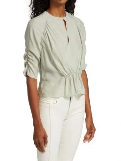 Frame Silk Blouse 12 Frame Silk Blouse -Frame Sales Store unnamed file 2159