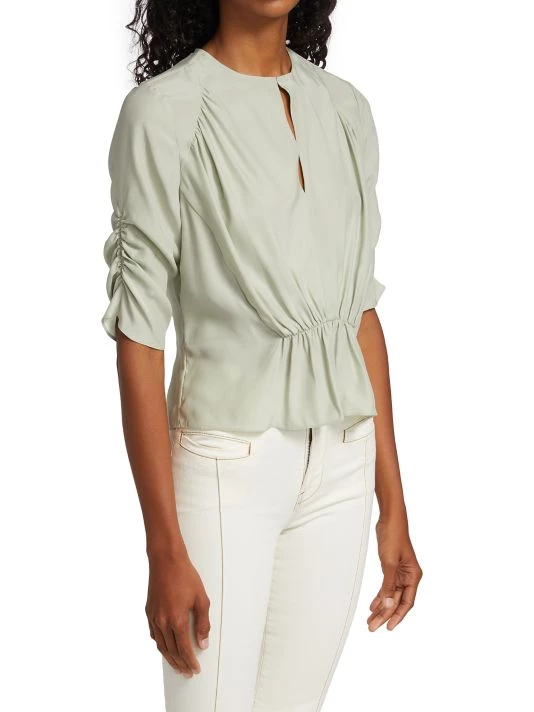 Frame Silk Blouse 6 Frame Silk Blouse - Image 4