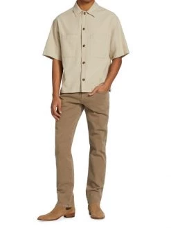 Frame Short-Sleeve Button-Up Shirt For Men -Frame Sales Store unnamed file 2190