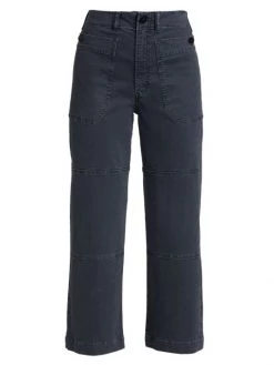 Frame Stretch Flared Leg Utility Jeans