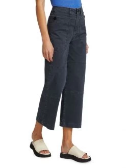 Frame Stretch Flared Leg Utility Jeans -Frame Sales Store unnamed file 2198