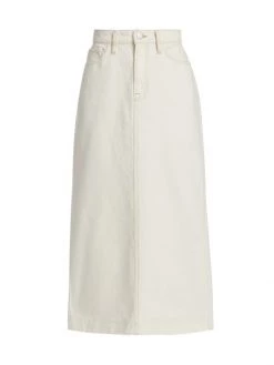 Frame Denim Midi Skirt