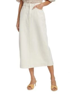 Frame Denim Midi Skirt -Frame Sales Store unnamed file 2281