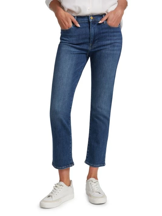Frame Le High Straight Cropped Jeans 5 Frame Le High Straight Cropped Jeans - Image 3