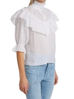 Frame Ruffle Flounce Top -Frame Sales Store unnamed file 2326