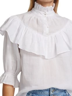 Frame Ruffle Flounce Top -Frame Sales Store unnamed file 2328