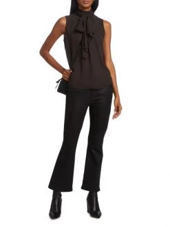 Frame Silk Bow Blouse 10 Frame Silk Bow Blouse -Frame Sales Store unnamed file 233