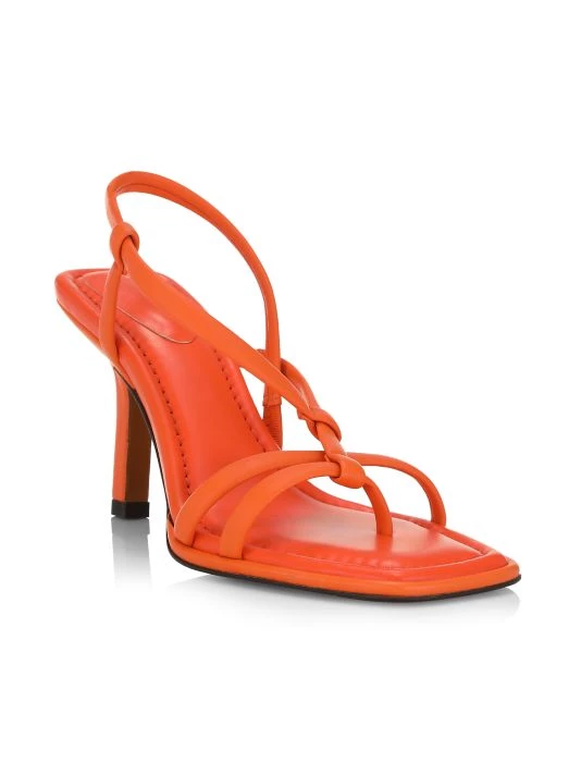 Frame Le Addison Leather Wrap Sandals Noir 4 Frame Le Addison Leather Wrap Sandals Noir - Image 2