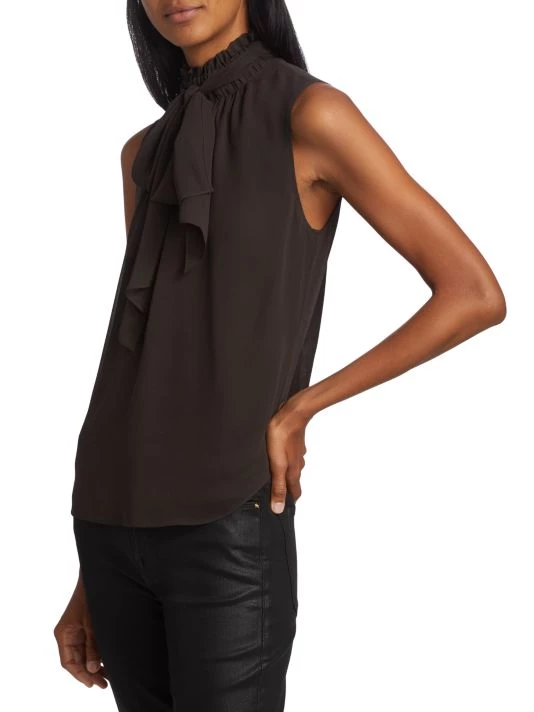 Frame Silk Bow Blouse 6 Frame Silk Bow Blouse - Image 4