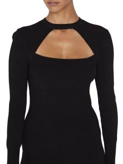 Frame Chest Cut-Out Sweater Dress -Frame Sales Store unnamed file 2351