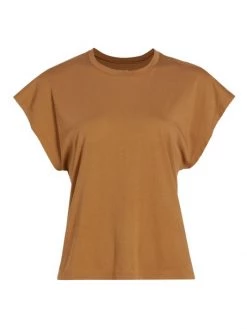 Frame Le Mid Cotton Muscle Shirt Camel -Frame Sales Store unnamed file 2364