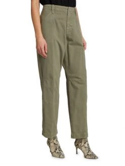 Frame Seamed High-Rise Relaxed Trousers -Frame Sales Store unnamed file 2368