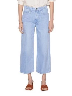 Frame Le Italian Mid-Rise Cropped Wide-Leg Jeans -Frame Sales Store unnamed file 2374
