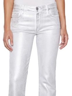 Frame Le Crop Metallic Stretch Mini Boot-Cut Crop Jeans 13 Frame Le Crop Metallic Stretch Mini Boot-Cut Crop Jeans -Frame Sales Store unnamed file 2403