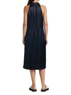 Frame Satin Halter Dress -Frame Sales Store unnamed file 2414