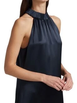 Frame Satin Halter Dress -Frame Sales Store unnamed file 2415