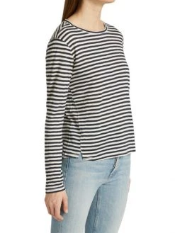 Frame Easy Striped Long-Sleeve Crew Top 12 Frame Easy Striped Long-Sleeve Crew Top -Frame Sales Store unnamed file 2431