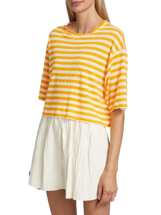 Frame Cotton Crop Top 6 Frame Cotton Crop Top - Image 4